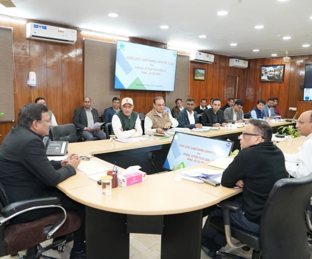 समिति द्वारा राष्ट्रीय कृषि विकास योजना के तहत वार्षिक कार्य योजना को स्वीकृति प्रदान की