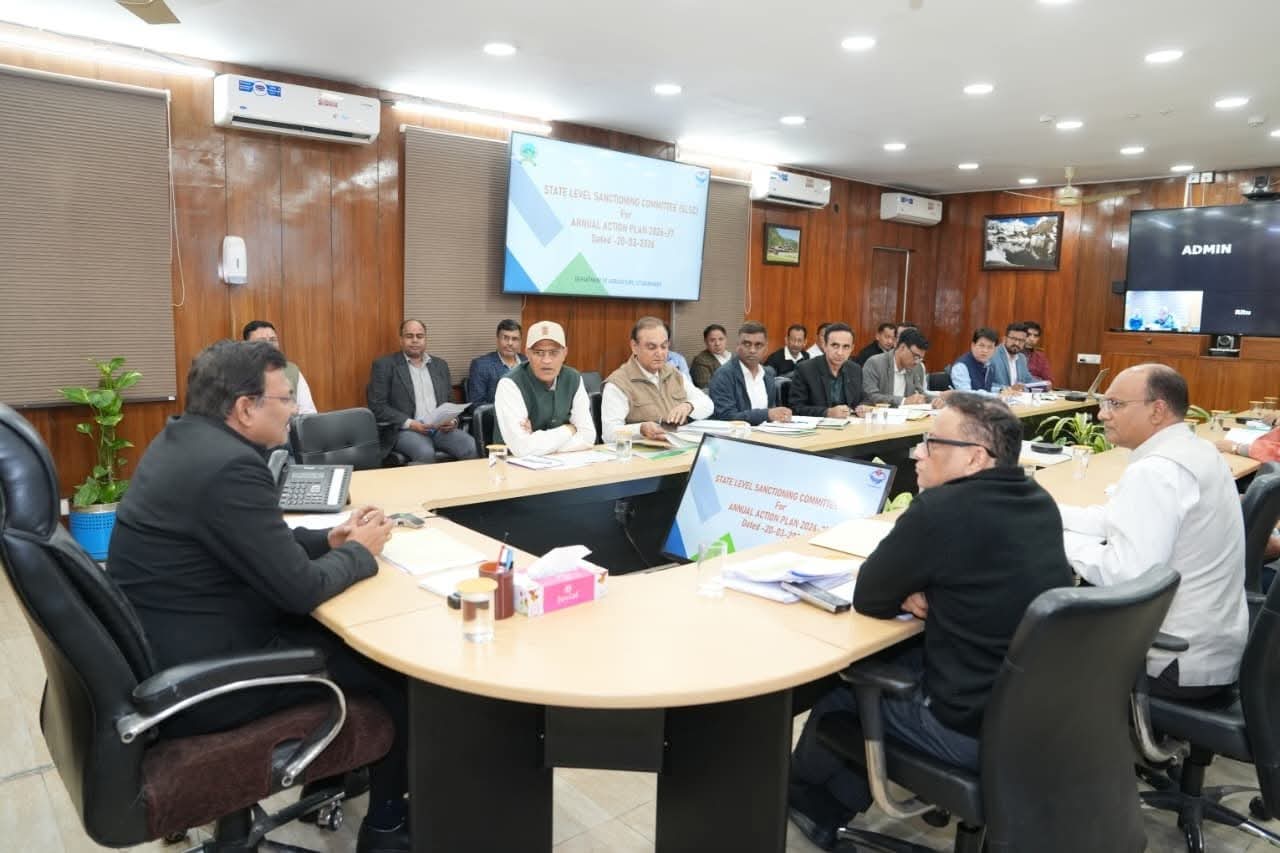 समिति द्वारा राष्ट्रीय कृषि विकास योजना के तहत वार्षिक कार्य योजना को स्वीकृति प्रदान की