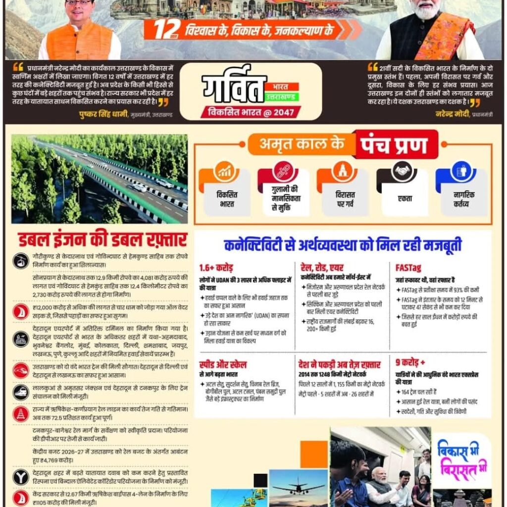 12 साल विश्वास के, विकास के और जनकल्याण के