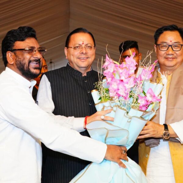देहरादून में छठे ‘लोक संवर्धन पर्व’ का शुभारंभ, मुख्यमंत्री धामी और केंद्रीय मंत्री किरेन रिजिजू रहे मौजूद